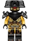 Lego part: Imperium Guard Commander - Black Head