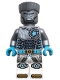 Minifig No: njo0922  Name: Zane - Dragons Rising, Flat Silver Torso, Angry