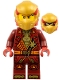 Minifig No: njo0925 Name: Kai - Dragons Rising, Tunic with Shoulder Armor, Red and Pearl Gold Head Wrap Minifig No: njo0925 Name: Kai - Dragons Rising, Tunic with Shoulder Armor, Red and Pearl Gold Head Wrap