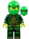 Minifig No: njo0928  Name: Lloyd - Dragons Rising, Tunic with Shoulder Armor, Head Wrap