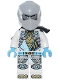 Minifig No: njo0939  Name: Zane - Dragons Rising, Tunic with Shoulder Armor, Head Wrap, Scabbard