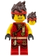 Minifig No: njo0947 Name: Kai - Dragons Rising, Tournament Armor Minifig No: njo0947 Name: Kai - Dragons Rising, Tournament Armor