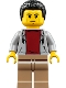 Minifig No: njo0950 Name: Restaurant Worker Minifig No: njo0950 Name: Restaurant Worker