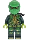 Minifig No: njo0959  Name: Lloyd - Dragons Rising, Tunic with Shoulder Armor, Head Wrap, Scabbard