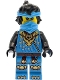 Minifig No: njo1050  Name: Nya - Dragons Rising, Tunic with Dragon Head, Hair