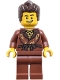 Minifig No: njo1061  Name: Dareth - Reddish Brown Robe, Reddish Brown Plain Legs (BAM)