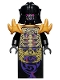 Minifig No: njo107  Name: Overlord (Golden Master) - Rebooted
