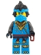 Minifig No: njo1089  Name: Nya - Dragons Rising, Tunic with Dragon Head, Hair, Belt Scabbard