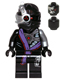 Minifig No: njo109  Name: Nindroid Warrior with Head Pattern Only on Front