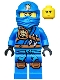 Minifig No: njo128  Name: Jay (Jungle Robe) - Tournament of Elements