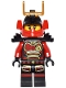 Minifig No: njo229  Name: Samurai X (Nya) - Black Outfit
