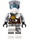 Minifig No: njo266  Name: Zane (Honor Robe) - Day of the Departed, Hair, White Mask