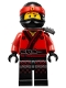 Minifig No: njo316  Name: Kai - The LEGO Ninjago Movie, Pearl Dark Gray Katana Holder