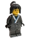 Minifig No: njo321a  Name: Nya - The LEGO Ninjago Movie, Cloth Armor Skirt, Hair, Crooked Smile / Open Mouth Smile