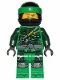 Minifig No: njo516  Name: Lloyd - Hunted, Green Wrap (without Asian Symbol on Wrap)