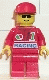 Minifig No: oct034 Name: Octan - Racing, Red Legs, Red Cap Minifig No: oct034 Name: Octan - Racing, Red Legs, Red Cap