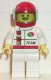 Minifig No: oct043 Name: Octan - Race Team, White Legs, Red Helmet, Trans-Light Blue Visor Minifig No: oct043 Name: Octan - Race Team, White Legs, Red Helmet, Trans-Light Blue Visor