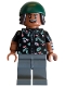 Minifig No: op008  Name: Usopp - Dark Green Bandana