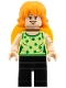 Minifig No: op010  Name: Nami - Yellowish Green Top, Straw Hat on Back