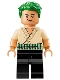 Minifig No: op013  Name: Roronoa Zoro - Tan Shirt, Hair