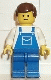 Minifig No: ovr012 Name: Overalls Blue with Pocket, Blue Legs, Brown Male Hair Minifig No: ovr012 Name: Overalls Blue with Pocket, Blue Legs, Brown Male Hair