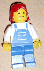 Minifig No: ovr029 Name: Overalls Blue with Pocket, Blue Legs, Red Female Hair Minifig No: ovr029 Name: Overalls Blue with Pocket, Blue Legs, Red Female Hair
