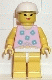 Minifig No: par005 Name: Blue Flowers - Yellow Legs, White Cap Minifig No: par005 Name: Blue Flowers - Yellow Legs, White Cap