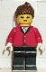 Minifig No: par014 Name: Red Riding Jacket - Black Legs, Brown Ponytail Hair Minifig No: par014 Name: Red Riding Jacket - Black Legs, Brown Ponytail Hair