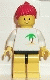 Minifig No: par019 Name: Palm Tree - Yellow Legs, Red Ponytail Hair Minifig No: par019 Name: Palm Tree - Yellow Legs, Red Ponytail Hair