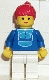 Minifig No: par024 Name: Jogging Suit - White Legs, Red Ponytail Hair Minifig No: par024 Name: Jogging Suit - White Legs, Red Ponytail Hair