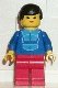 Minifig No: par048 Name: Jogging Suit - Red Legs, Black Male Hair Minifig No: par048 Name: Jogging Suit - Red Legs, Black Male Hair