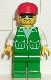 Minifig No: pck002 Name: Jacket Green with 2 Large Pockets - Green Legs, Red Cap Minifig No: pck002 Name: Jacket Green with 2 Large Pockets - Green Legs, Red Cap