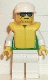 Minifig No: pck018 Name: Jacket Green with 2 Large Pockets - White Legs, White Cap, Life Jacket Minifig No: pck018 Name: Jacket Green with 2 Large Pockets - White Legs, White Cap, Life Jacket
