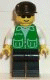 Minifig No: pck021 Name: Jacket Green with 2 Large Pockets - Black Legs, Black Cap Minifig No: pck021 Name: Jacket Green with 2 Large Pockets - Black Legs, Black Cap