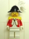 Minifig No: pi074  Name: Imperial Guard - Admiral with White Plume Triple