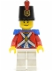 Minifig No: pi090  Name: Imperial Soldier II - Shako Hat Printed, Scowl