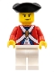 Minifig No: pi125  Name: Imperial Soldier II - Officer, Scowl