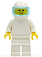 Minifig No: pln0010  Name: Plain White Torso with White Arms, White Legs, White Helmet, Trans-Light Blue Visor