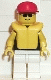 Minifig No: pln008 Name: Plain Black Torso with Yellow Arms, White Legs, Sunglasses, Red Cap, Life Jacket Minifig No: pln008 Name: Plain Black Torso with Yellow Arms, White Legs, Sunglasses, Red Cap, Life Jacket