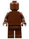 Lego part: Plain Reddish Brown Torso, Reddish Brown Legs, Reddish Brown Head (Monochrome)