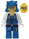 Minifig No: pm007  Name: Power Miner - Brains