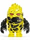Minifig No: pm023  Name: Rock Monster - Combustix (Trans-Yellow)