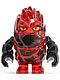Minifig No: pm027  Name: Rock Monster - Infernox (Trans-Red)