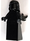 Minifig No: poc030  Name: Black Pearl Figurehead - Black (Monochrome)