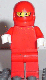 Minifig No: rac025 Name: F1 Ferrari Pit Crew Member - without Torso Stickers Minifig No: rac025 Name: F1 Ferrari Pit Crew Member - without Torso Stickers