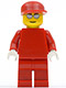 Minifig No: rac030a  Name: F1 Ferrari Engineer - without Torso Stickers, White Hands