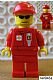 Minifig No: rac045s  Name: F1 Ferrari Engineer - with Torso Stickers on Front and Back