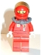 Minifig No: rac046s  Name: F1 Ferrari Pit Crew Member with Scuba Tank - with Torso Stickers on Front and Back