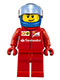 Minifig No: sc013  Name: Scuderia Ferrari Team Truck Driver