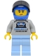 Minifig No: sc151  Name: Jaguar F-TYPE Project 7 Driver